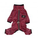 466 PA-OW Дождевик-пыльник для девочек, красный #337 "MAGAGIO Check Raincoat" (S)